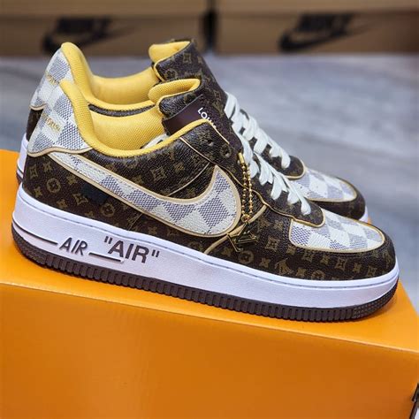 nike air force 1 low louis vuitton monogram|Louis Vuitton Nike Air Force 1 price.